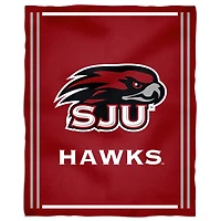 Saint Joseph's Hawks 36'' x 48'' Children's Mascot Plush Blanket
