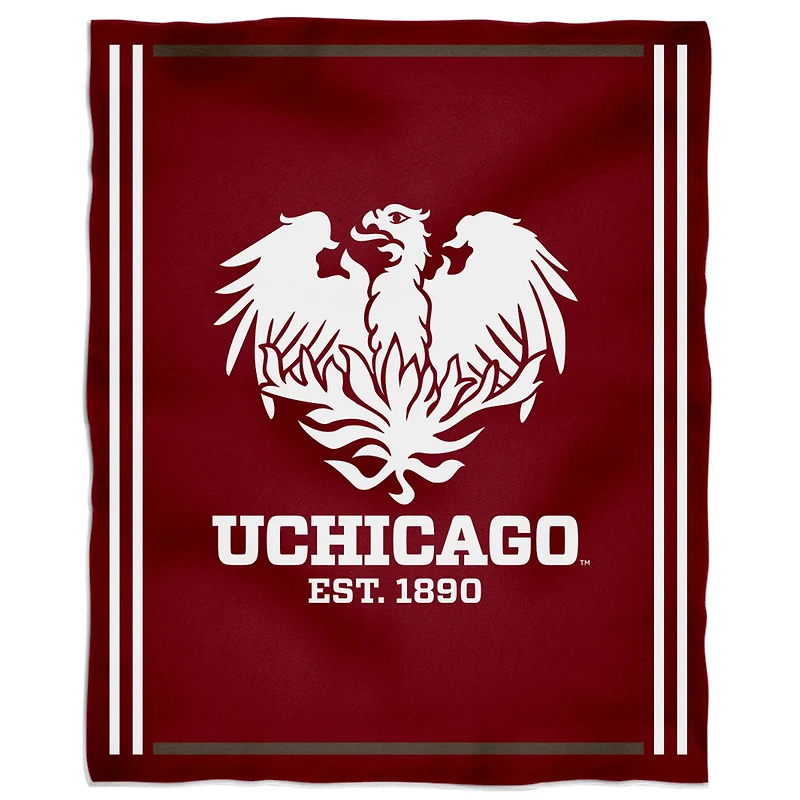 UChicago Maroons 36'' x 48'' Children's Mascot Plush Blanket