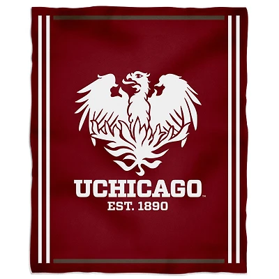 UChicago Maroons 36'' x 48'' Children's Mascot Plush Blanket