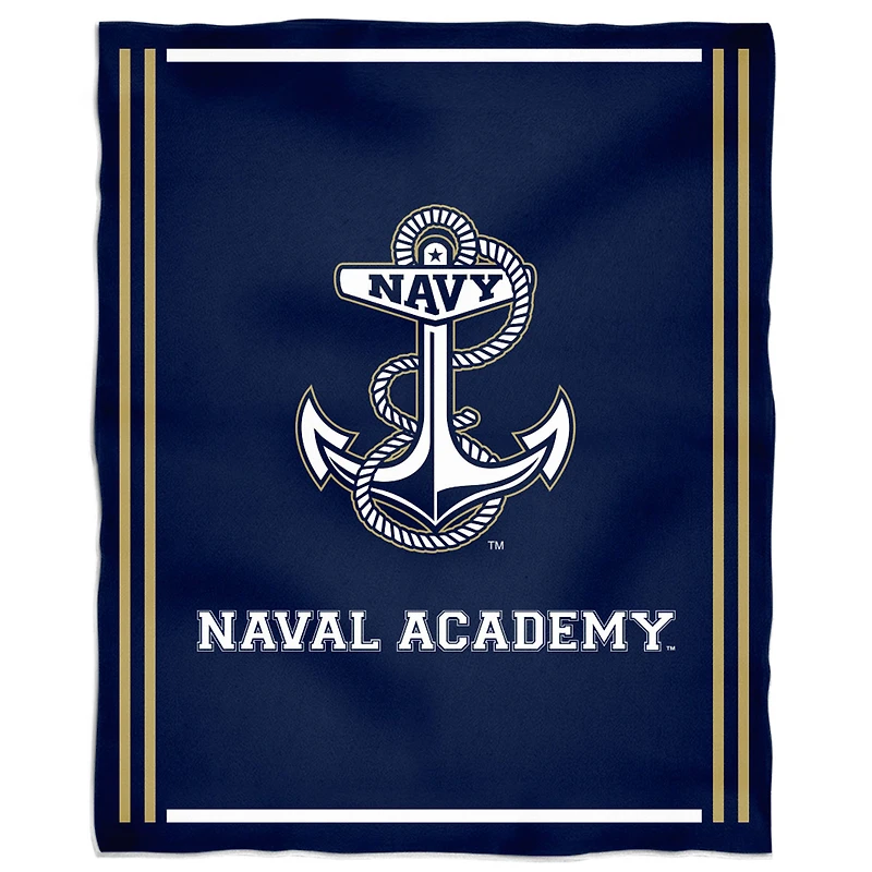 Navy Midshipmen 36'' x 48'' Children's Mascot Plush Blanket