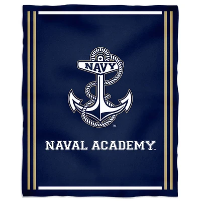 Navy Midshipmen 36'' x 48'' Children's Mascot Plush Blanket