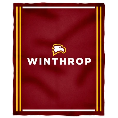 Winthrop Eagles 36'' x 48'' Children's Mascot Plush Blanket