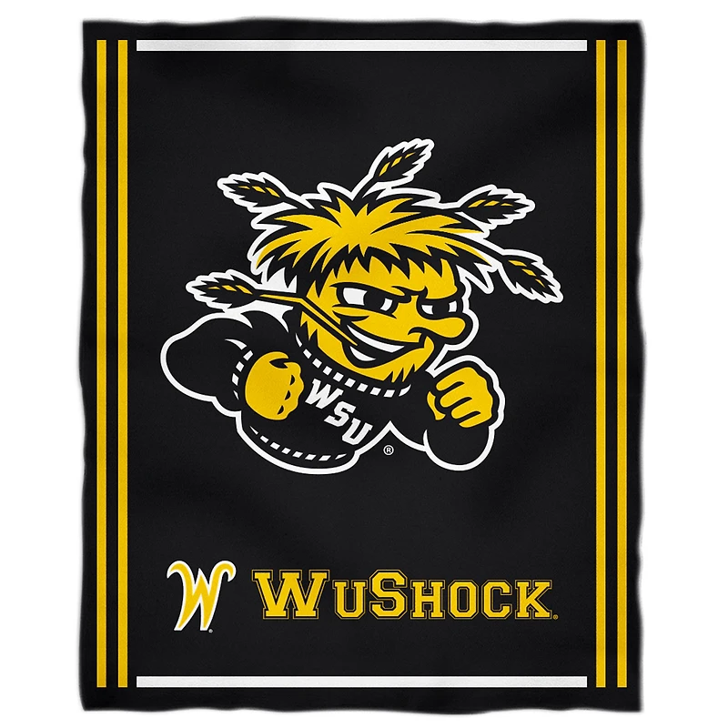 Wichita State Shockers 36'' x 48'' Children's Mascot Plush Blanket