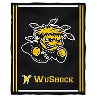 Wichita State Shockers 36'' x 48'' Children's Mascot Plush Blanket