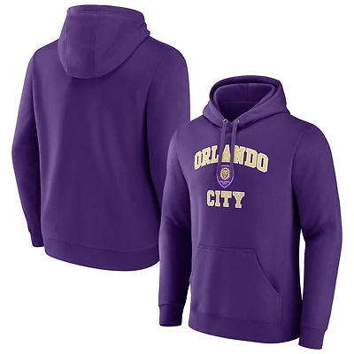 Men's Purple Orlando City SC Heart and Soul Pullover Hoodie