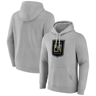 Men's Gray LAFC Official Logo Pullover Hoodie
