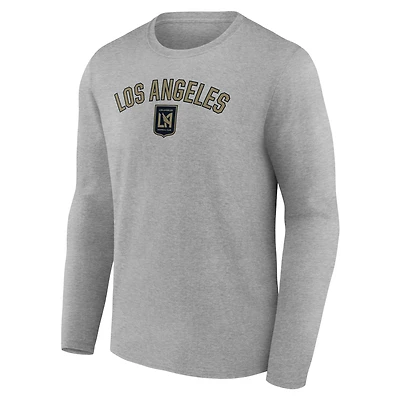 Men's Gray LAFC Victory Arch Long Sleeve T-Shirt