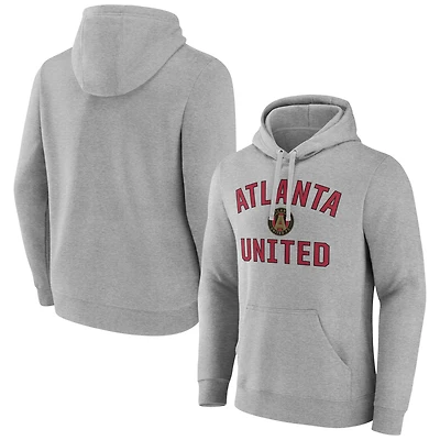 Men's Gray Atlanta United FC Victory Arch Pullover Hoodie