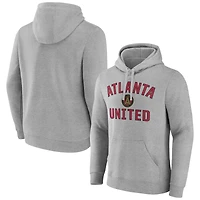 Men's Gray Atlanta United FC Victory Arch Pullover Hoodie
