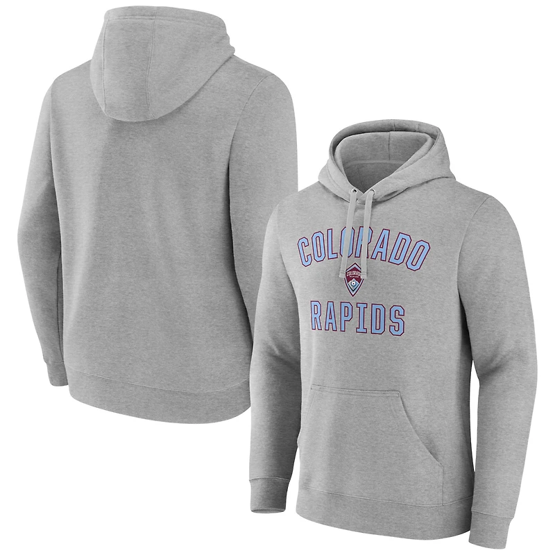 Men's Gray Colorado Rapids Victory Arch Pullover Hoodie