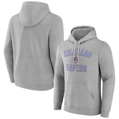 Men's Gray Colorado Rapids Victory Arch Pullover Hoodie