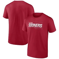 Men's Crimson Oklahoma Sooners Home Field Win T-Shirt
