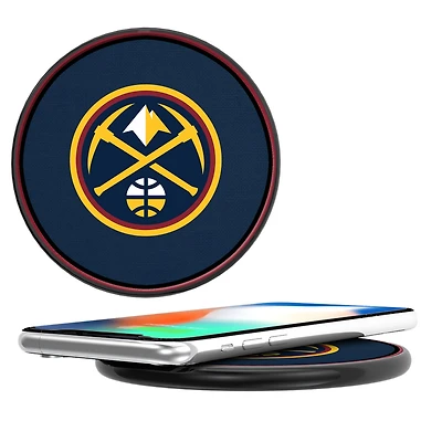 Denver Nuggets Solid Design 10-Watt Wireless Phone Charger