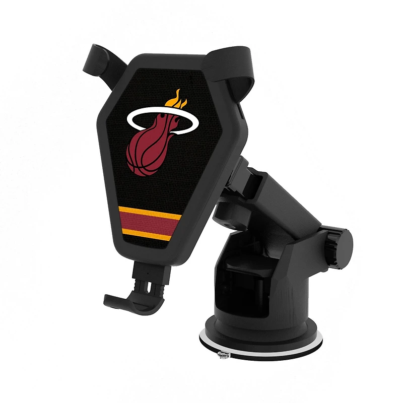 Miami Heat Stripe Design Wireless Car Charger