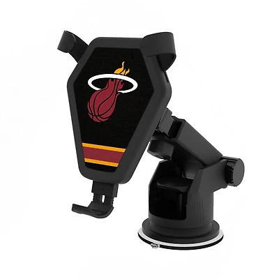 Miami Heat Stripe Design Wireless Car Charger
