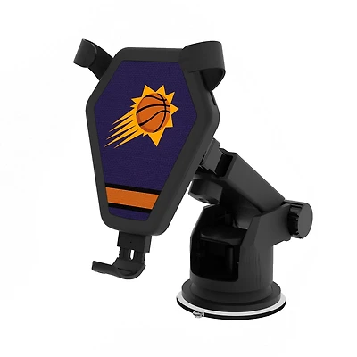 Phoenix Suns Stripe Design Wireless Car Charger