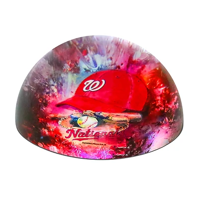 Washington Nationals Team Pride Dome Paper Weight