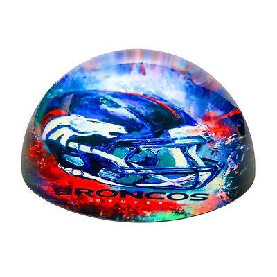 Denver Broncos Team Pride Dome Paper Weight