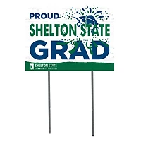 Shelton State Buccaneers 18'' x 24'' Proud Graduate Yard Sign