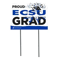 ECSU Vikings 18'' x 24'' Proud Graduate Yard Sign