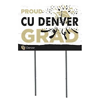 CU Denver Lynx 18'' x 24'' Proud Graduate Yard Sign