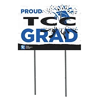 Tulsa Community College 18'' x 24'' Proud Graduate Yard Sign