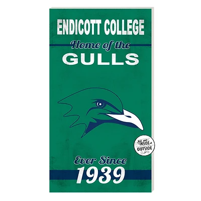 Endicott College 11'' x 20'' Home Of The Sign