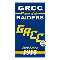Grand Rapids Raiders 11'' x 20'' Home Of The Sign
