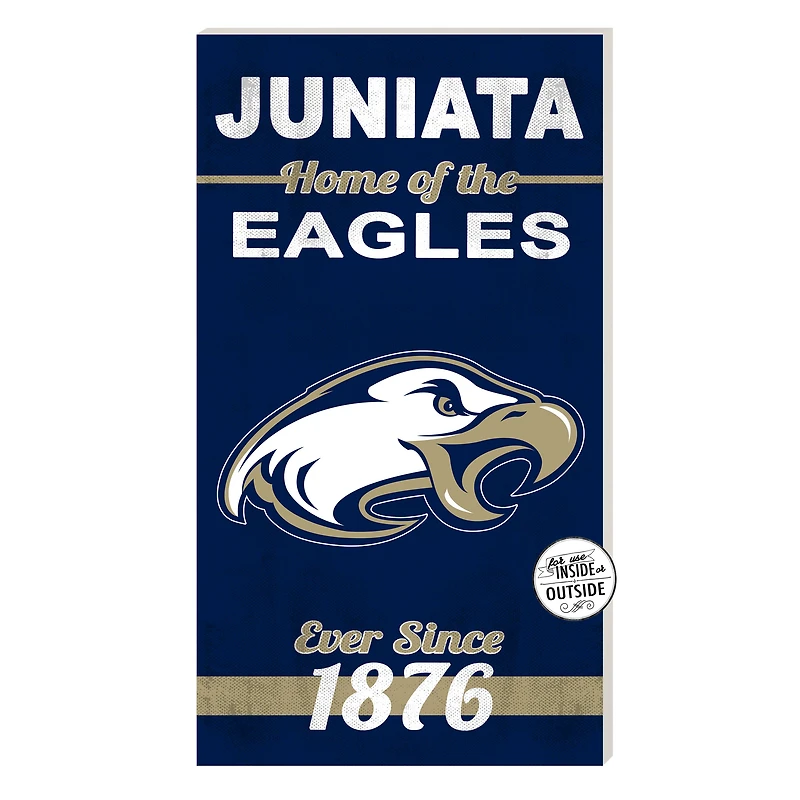 Juniata Eagles 11'' x 20'' Home Of The Sign