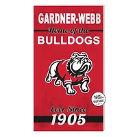 Gardner-Webb Bulldogs 11'' x 20'' Home Of The Sign
