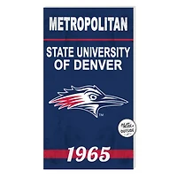 MSU Denver Roadrunners 11'' x 20'' Home Of The Sign