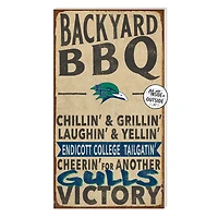 Endicott College 11'' x 20'' Indoor/Outdoor BBQ Sign