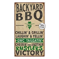 Golden West College 11'' x 20'' Indoor/Outdoor BBQ Sign