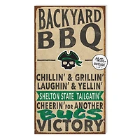 Shelton State Buccaneers 11'' x 20'' Indoor/Outdoor BBQ Sign