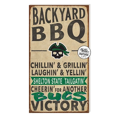 Shelton State Buccaneers 11'' x 20'' Indoor/Outdoor BBQ Sign