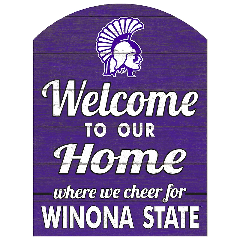 Winona State Warriors 16'' x 22'' Marquee Sign