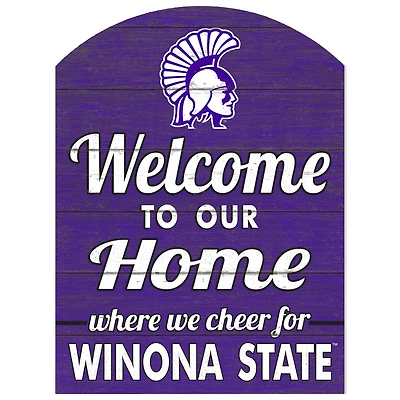 Winona State Warriors 16'' x 22'' Marquee Sign