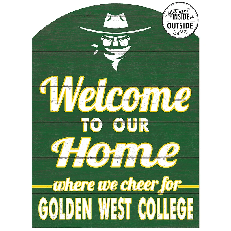 Golden West College 16'' x 22'' Marquee Sign