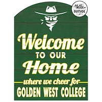 Golden West College 16'' x 22'' Marquee Sign