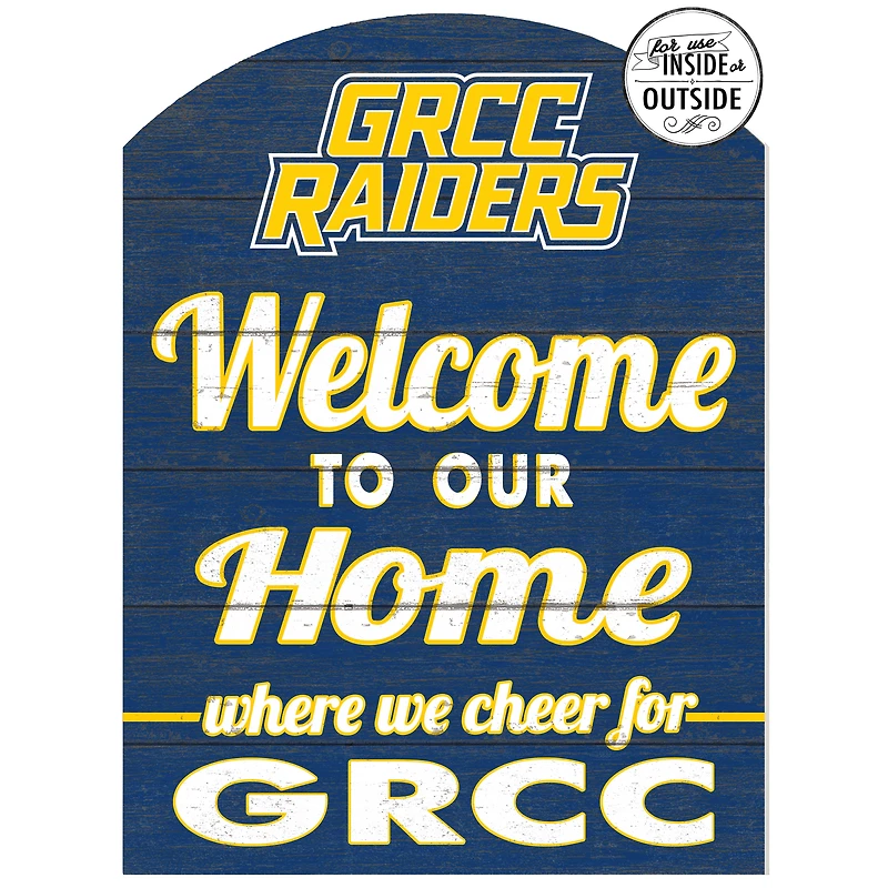 Grand Rapids Raiders 16'' x 22'' Marquee Sign