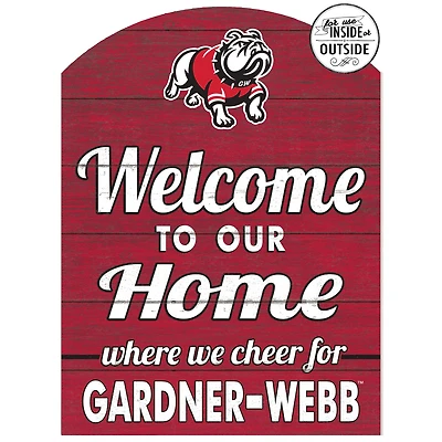 Gardner-Webb Bulldogs 16'' x 22'' Marquee Sign