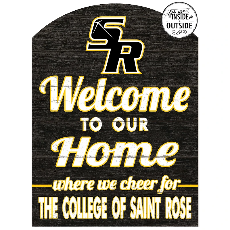 Saint Rose Golden Knights 16'' x 22'' Marquee Sign
