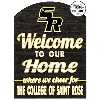 Saint Rose Golden Knights 16'' x 22'' Marquee Sign