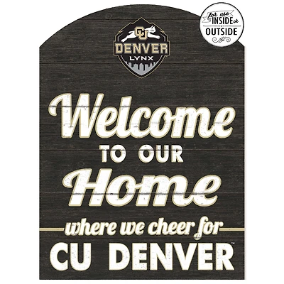 CU Denver Lynx 16'' x 22'' Marquee Sign