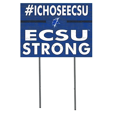ECSU Vikings 18'' x 24'' I Chose Lawn Sign