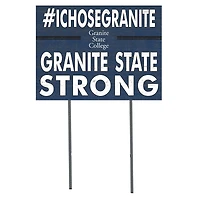 Granite State College 18'' x 24'' I Chose Lawn Sign