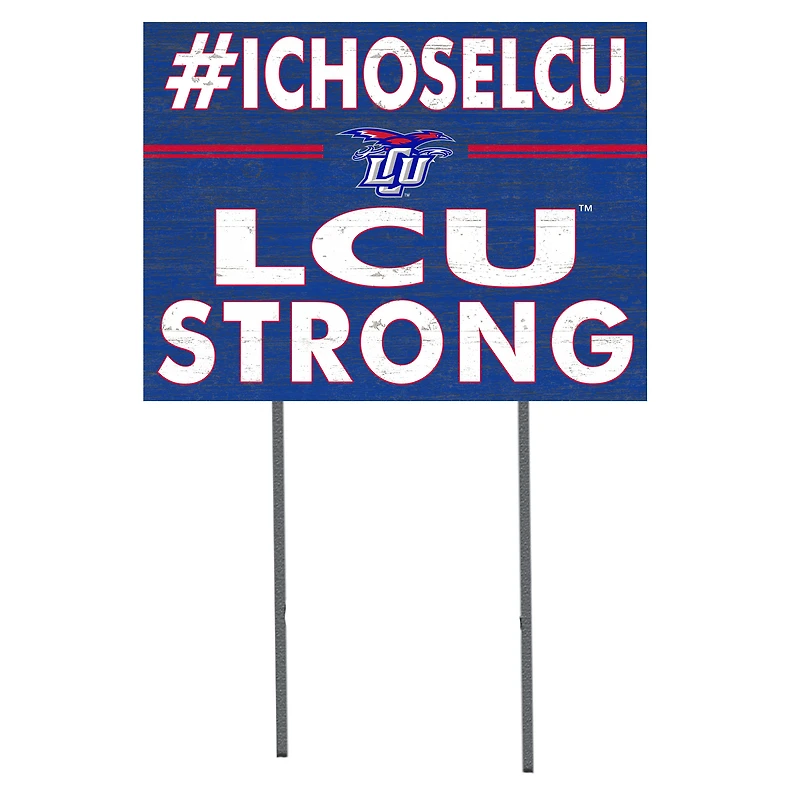 Lubbock Christian Chaparral 18'' x 24'' I Chose Lawn Sign