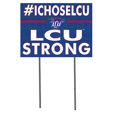 Lubbock Christian Chaparral 18'' x 24'' I Chose Lawn Sign