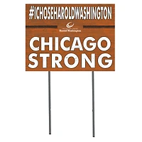 Harold Washington College Phoenix 18'' x 24'' I Chose Lawn Sign