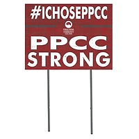 Pikes Peak State College 18'' x 24'' I Chose Lawn Sign
